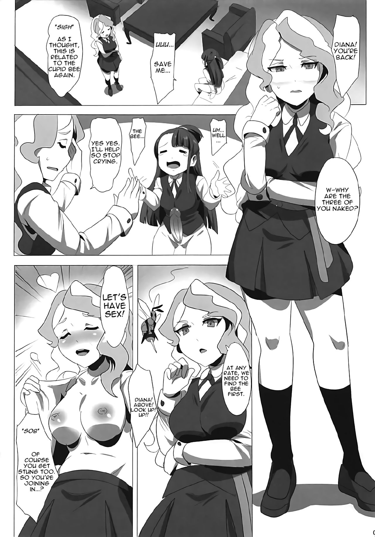 [Magukappu (Magukappu)] Dai Akko (Little Witch Academia) [English] page 10 full