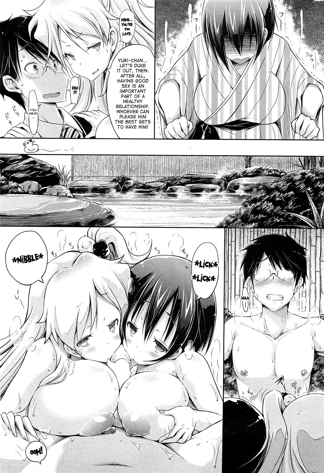 [Yuumyago] Three Peace (COMIC HOTMilK 2012-04) [English] {desudesu} page 11 full