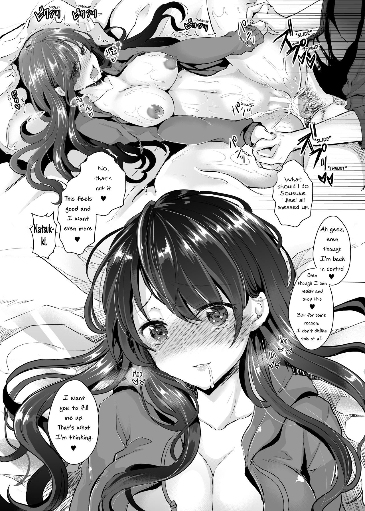 [Chirimozuku Cha (Aji Pontarou)] Otsukaresama desu Nyotaika-chan! | The Possessed Genderbender-chan! [English] [Digital] page 32 full