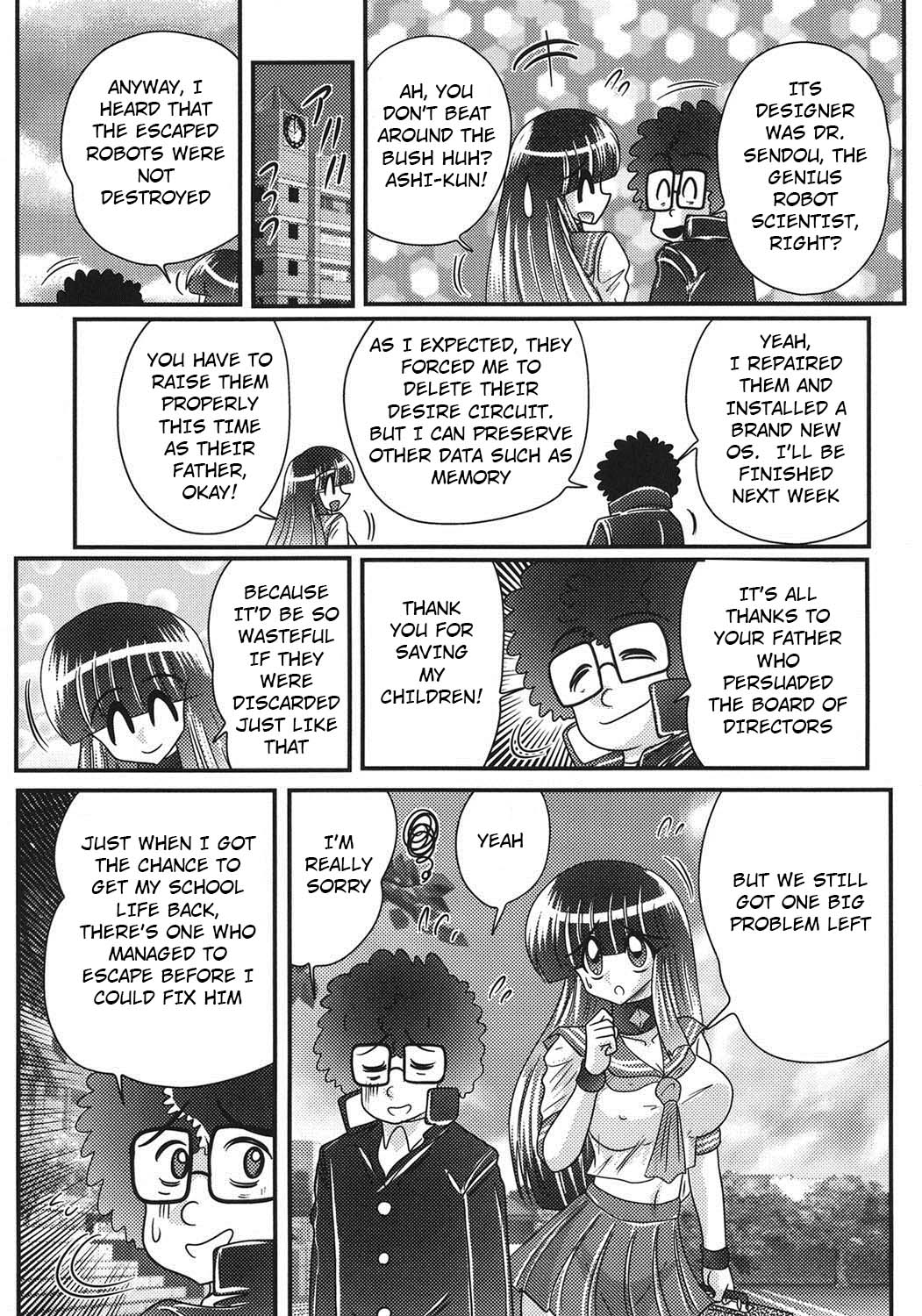 [Kamitou Masaki] Sailor Fuku ni Chiren Robo Yokubou Kairo | Sailor uniform girl and the perverted robot Ch. 6 [English] [Hong_Mei_Ling] [altrus] page 2 full