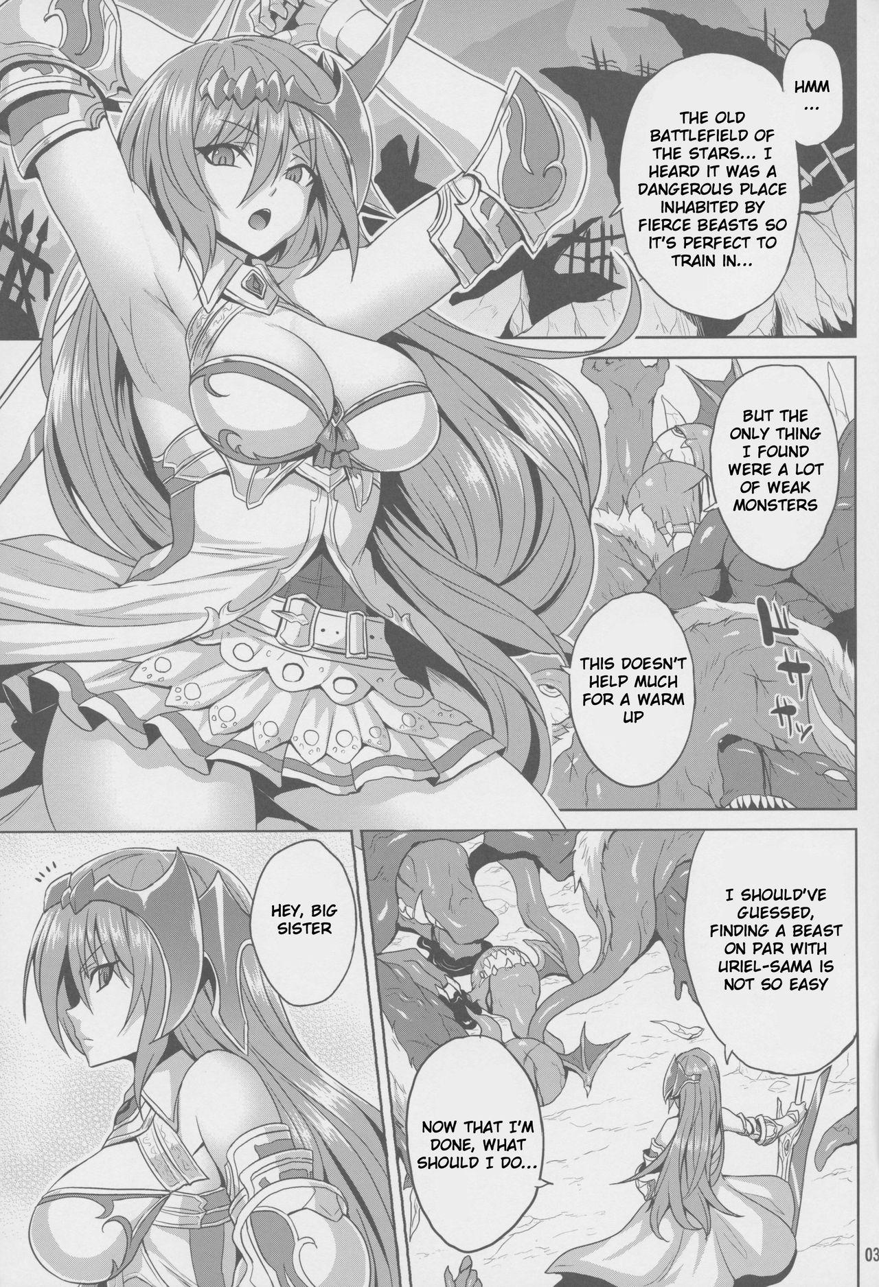 (C96) [Nounai Ekijiru (Somejima)] Kosenjou no Haibokusha (Granblue Fantasy) [English] [Raknnkarscans] page 2 full