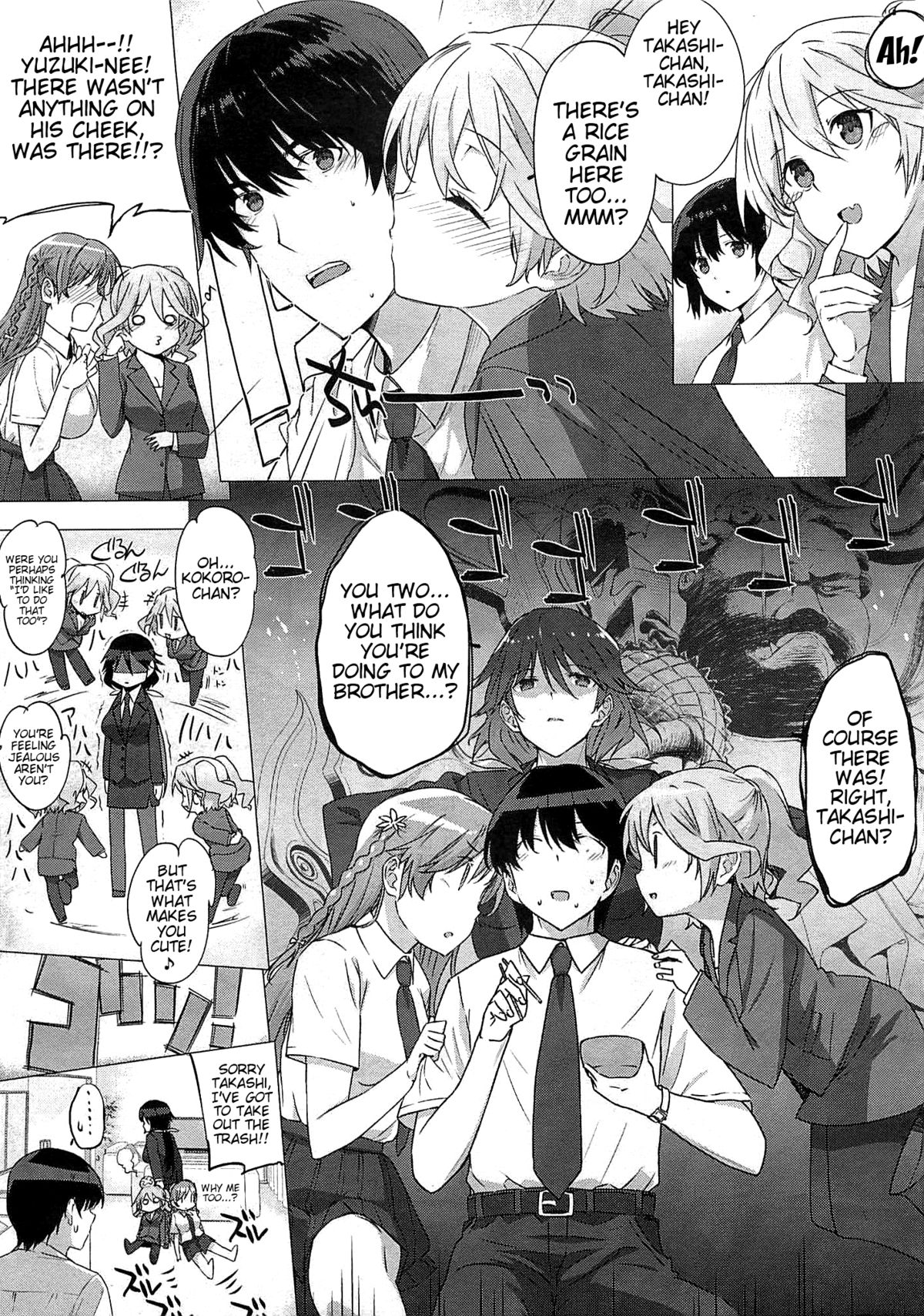 [Katsurai Yoshiaki] Kanojo wa Kazoku de Koibito de Ch. 1-3 | She's My Family And My Lover Ch. 1-3 [English] {doujin-moe.us} page 31 full