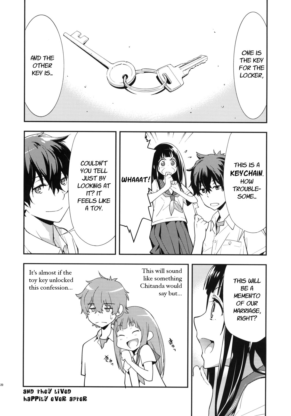 (C82) [Hapoi-Dokoro (Okazaki Takeshi)] Breath (Hyouka) [English] [NEOZEED] page 21 full