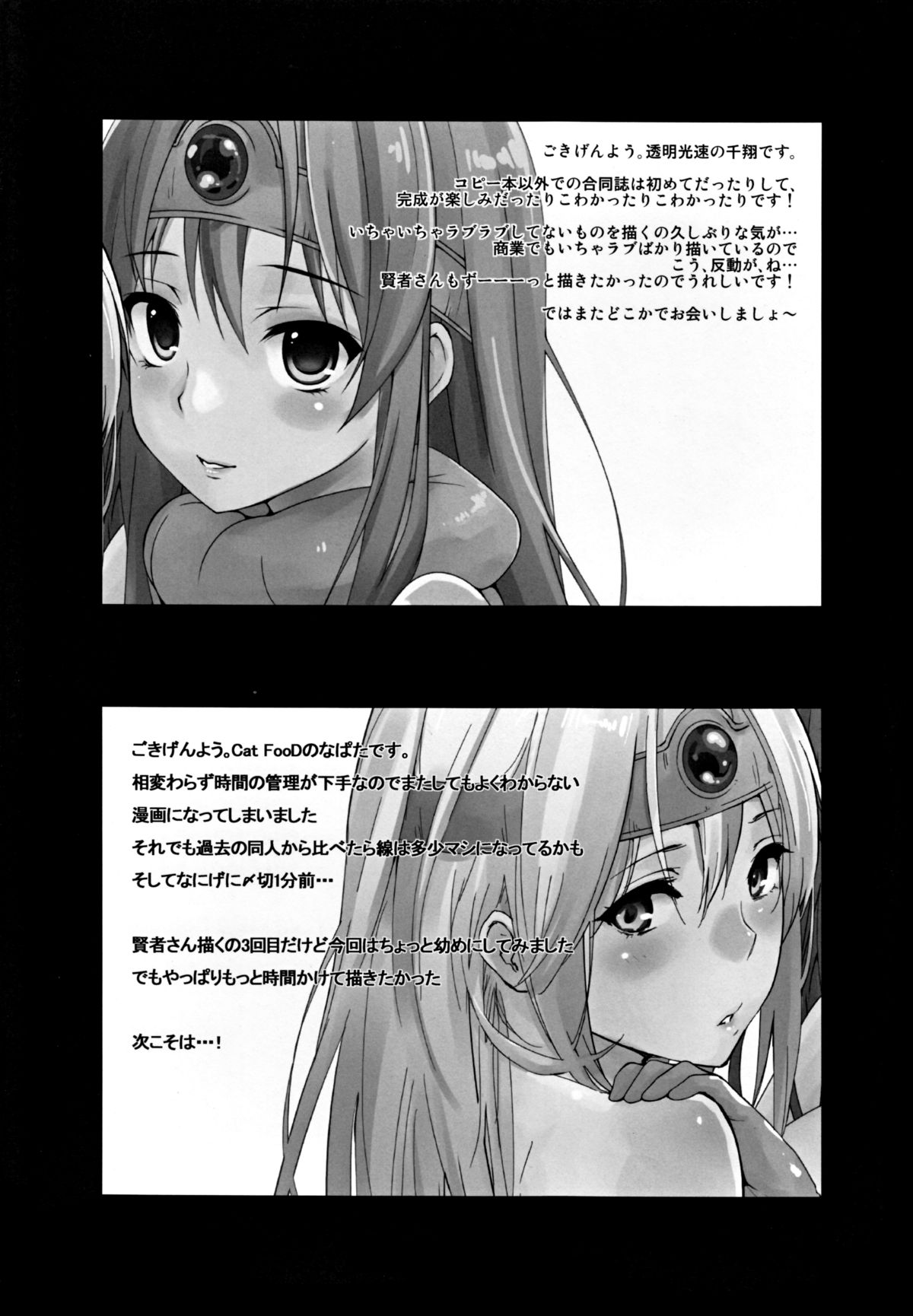 (C82) [Cat Food & Toumei Kousaku (NaPaTa & Chika)] Kenja-san Reberu Ju-yon (Dragon Quest III) page 23 full