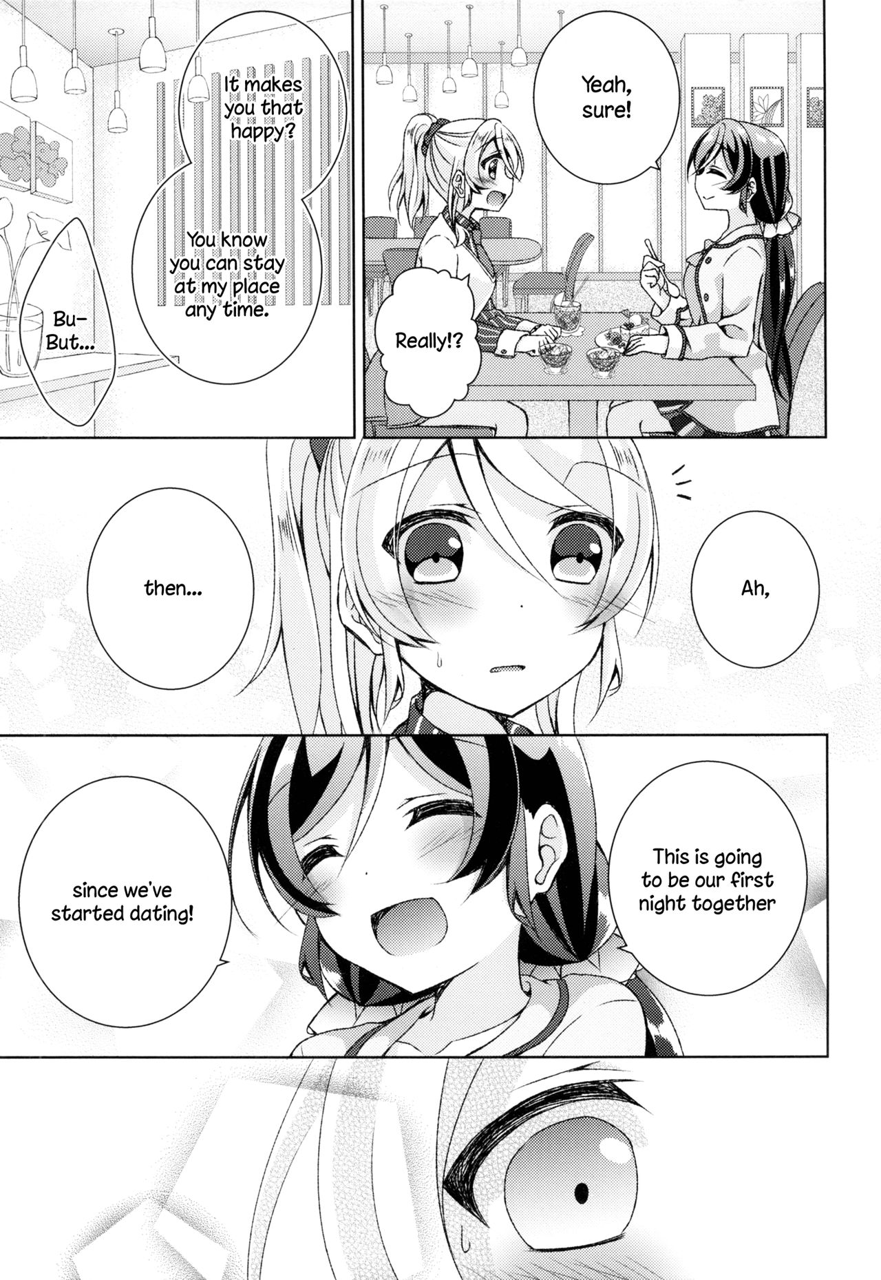 (C91) [Genmaicha (Mogu)] Cleome no Hanataba o | A Bouquet of Cleomes (Love Live!) [English] [TZdY] page 4 full