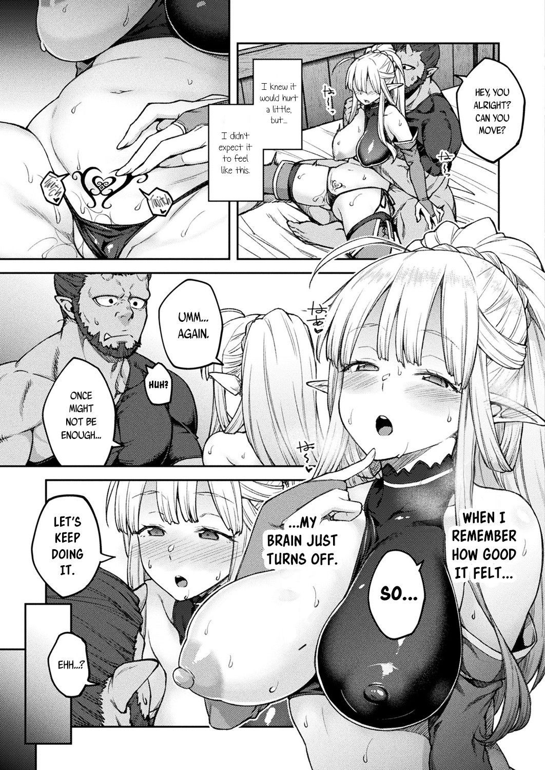 [Hiroya] Himono Elf, Kozukuri o Suru. (COMIC Unreal 2019-04 Vol. 78) [English] [snapte] [Digital] page 15 full