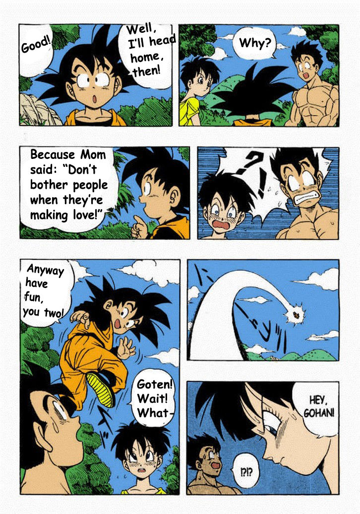 Gohan x Videl English Dubbed *COLOR* page 2 full