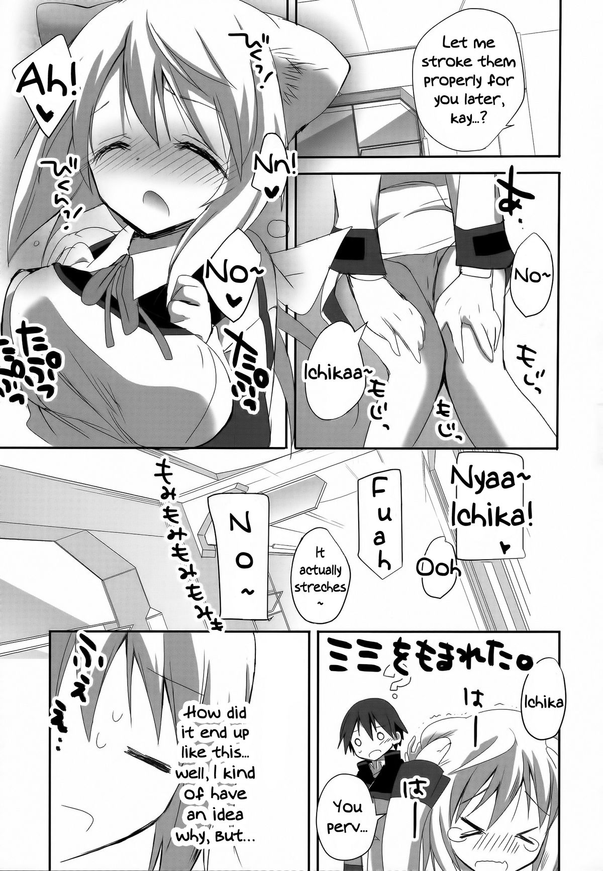 (C86) [Otona Shuppan (Hitsuji Takako)] Mofumofu Stratos (IS <Infinite Stratos>) [English] [Rapidswitch] page 20 full