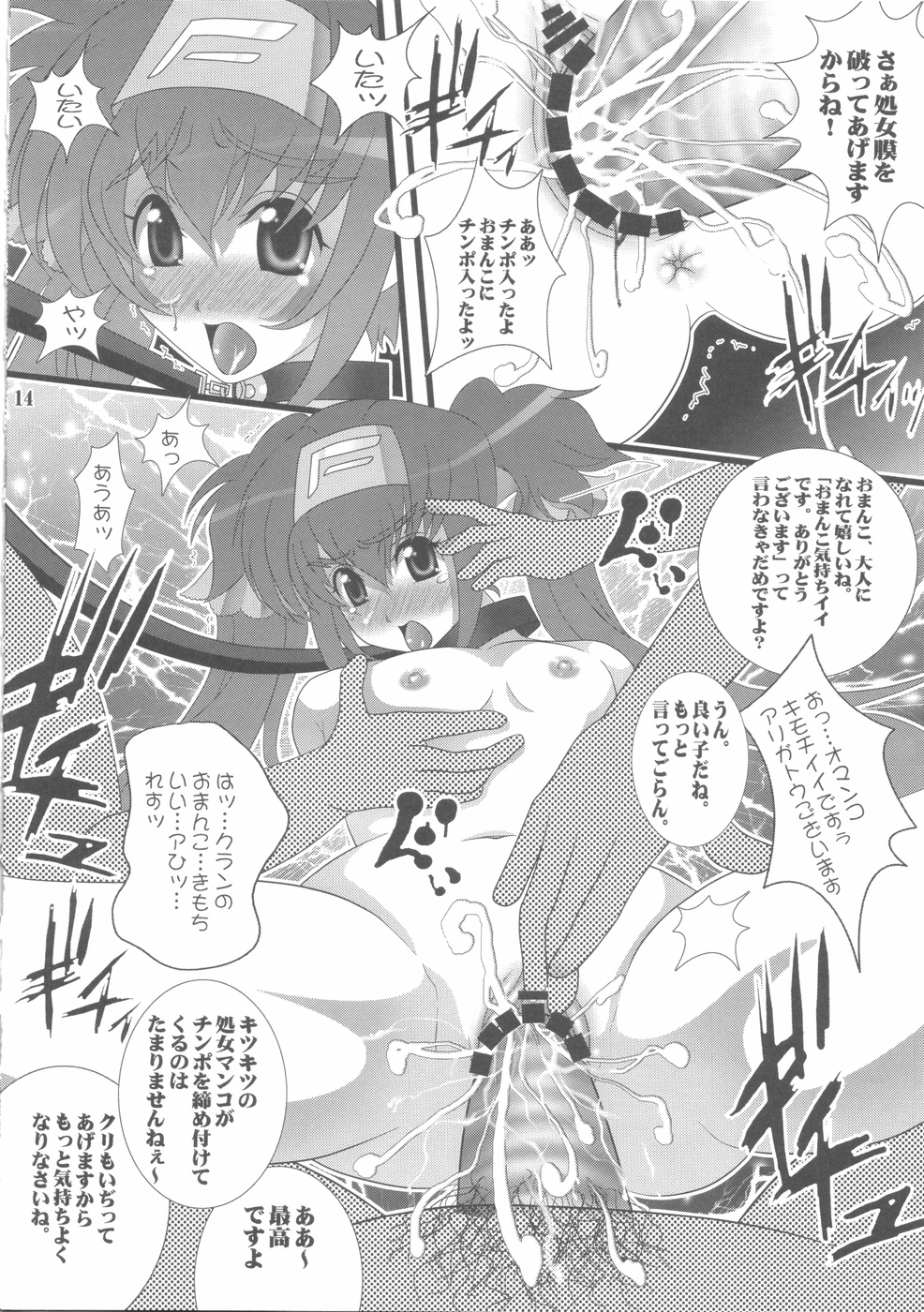 (C74) [Aodiso Kankou (Hida Mari)] Injuu Daishou Klan Ryoujoku (Macross Frontier) page 14 full