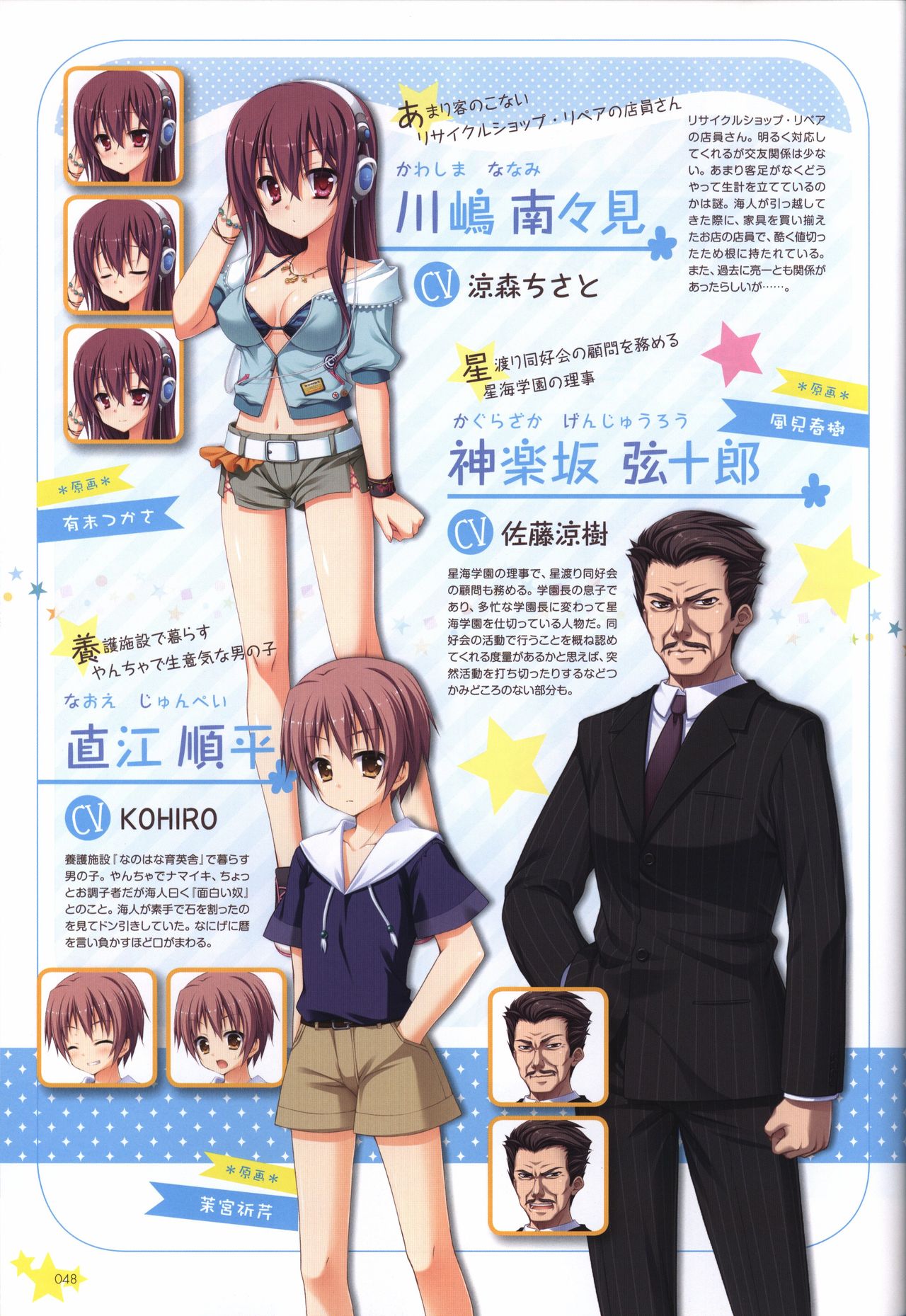 Karumaruka Circle Visual Fan Book page 48 full