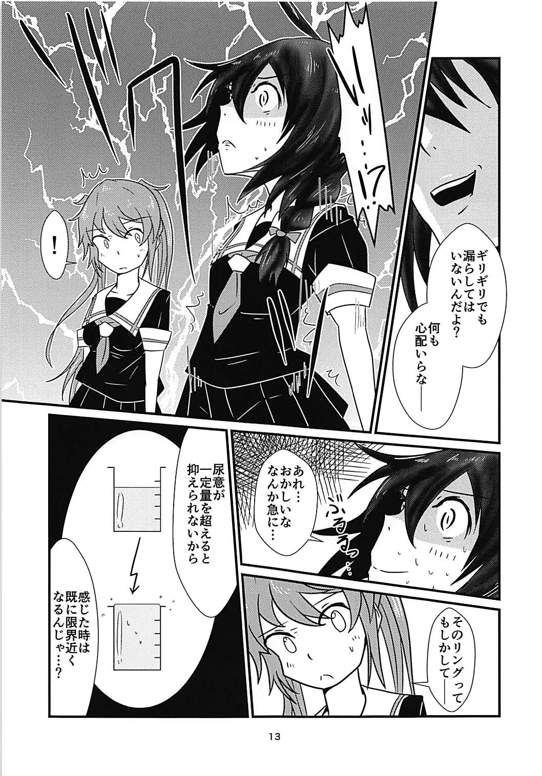 (C94) [blackWell (Musou)] 5% no Kakuritsu de Nenryou More o Okosu Shigure - Shigure leak fuel with 5% probability (Kantai Collection -KanColle-) page 12 full