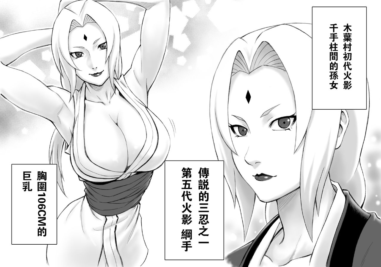 [DT Koubou (DAIGO)] Akogare no Tsunade-sama o Zettai Haramasetai! (Naruto) [Chinese] [瓜皮汉化] page 3 full