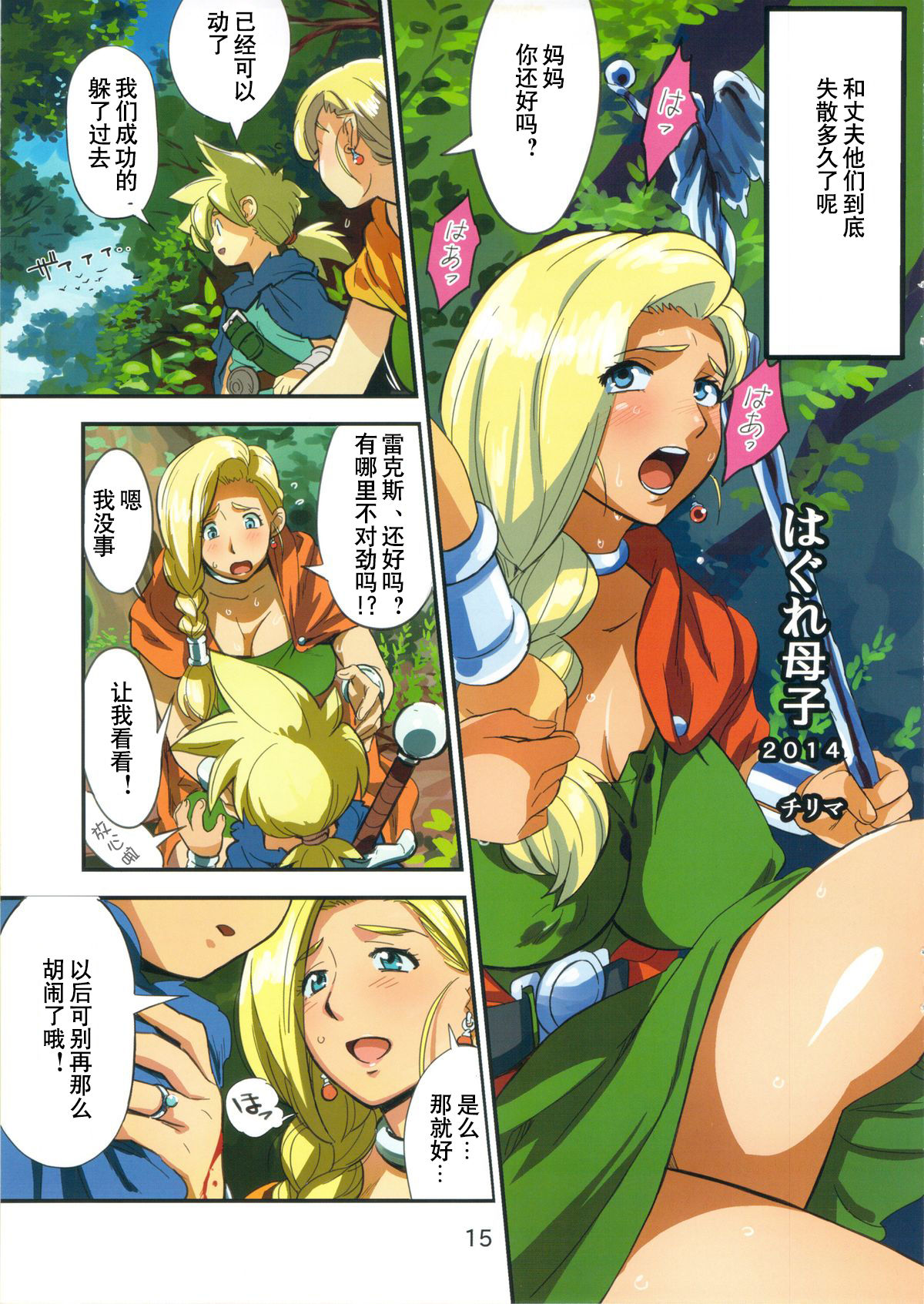 (C86) [VOLVOX (Chirima)] Hagure Boshi 2014 (Narazumono no Utage) (Dragon Quest V) [Chinese] [臭鼬佬个人汉化] page 1 full