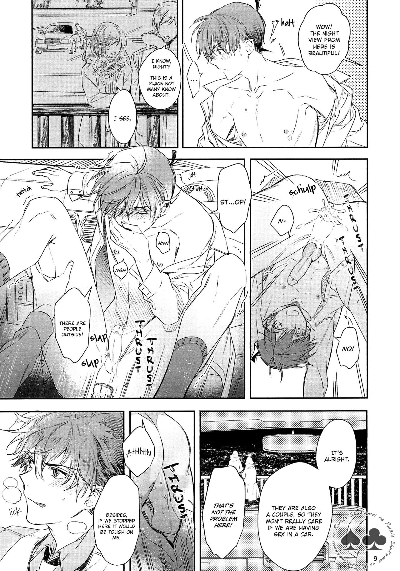 [Tetsu-Sabi (Roa)] KaiShin ga Kuruma de H shichau Hon (Detective Conan) [English] [Decensored] page 8 full