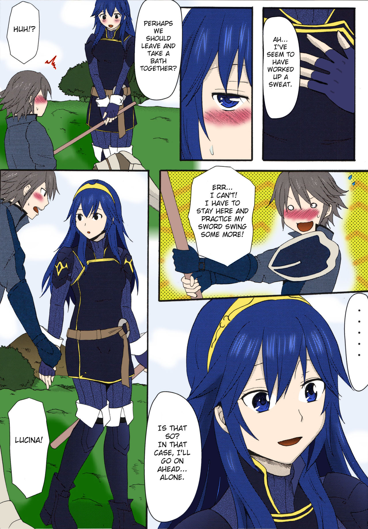 (C88) [Little★Cosmos (Ayano Rumi)] Netorare Oujo Lucina | Netorare Princess Lucina (Fire Emblem Awakening) [English] [mickeyj] [Colorized] page 3 full