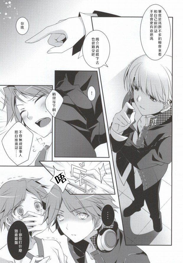 (CCTokyo129) [Niboshiya (Mayokiti)] Ore to Ore no Aibou x2 (Persona 4)[Chinese] page 8 full