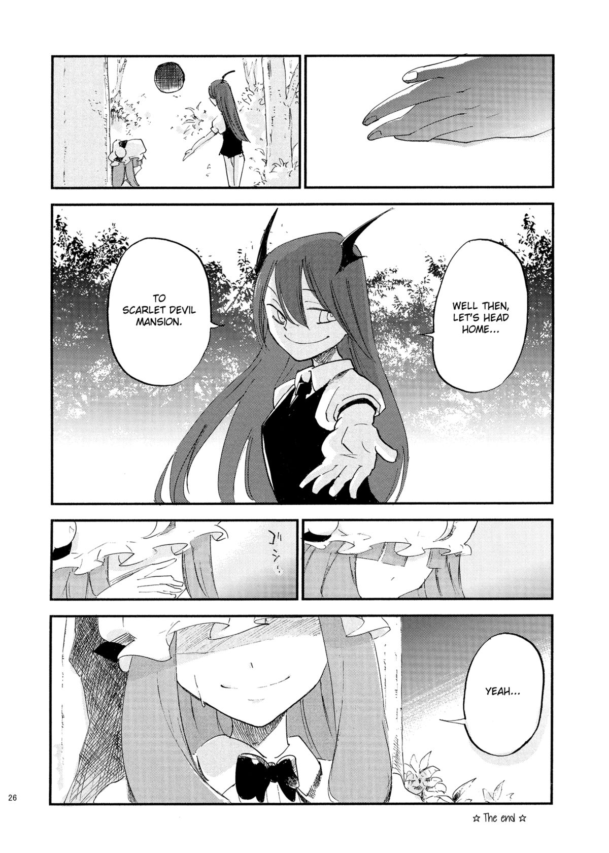 (Reitaisai 10) [Shironegiya (miya9)] Cloudy Sky Library (Touhou Project) [English] page 26 full