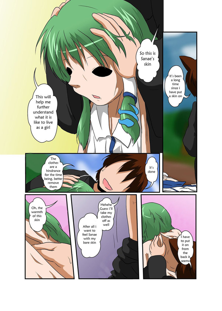 [Ameshoo (Mikaduki Neko)] Touhou TS monogatari ~ Sanae-hen ~ (Touhou Project) [English] [SkinSuitLover123] [Incomplete] page 8 full