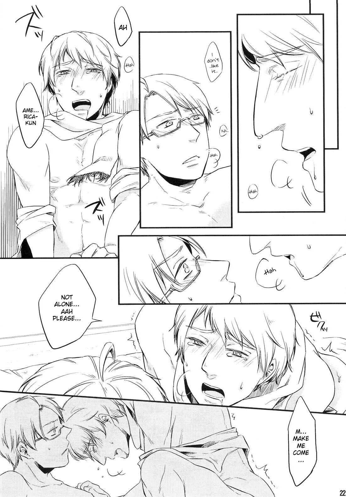 [Hetalia] NO PROBLEM [Yaoi] [ R-18] [ENG] page 21 full