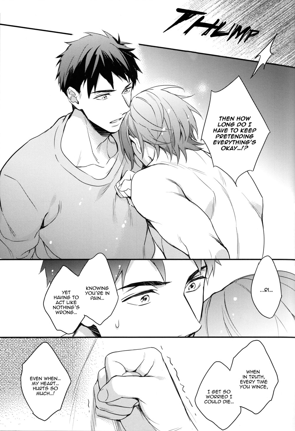 (HaruCC20) [PureSlider (Matsuo)] Sousuke no Kata wa Ore ga Mamoru! | I'll protect Sosuke's shoulder! (Free!) [English] [okaeshi] page 30 full