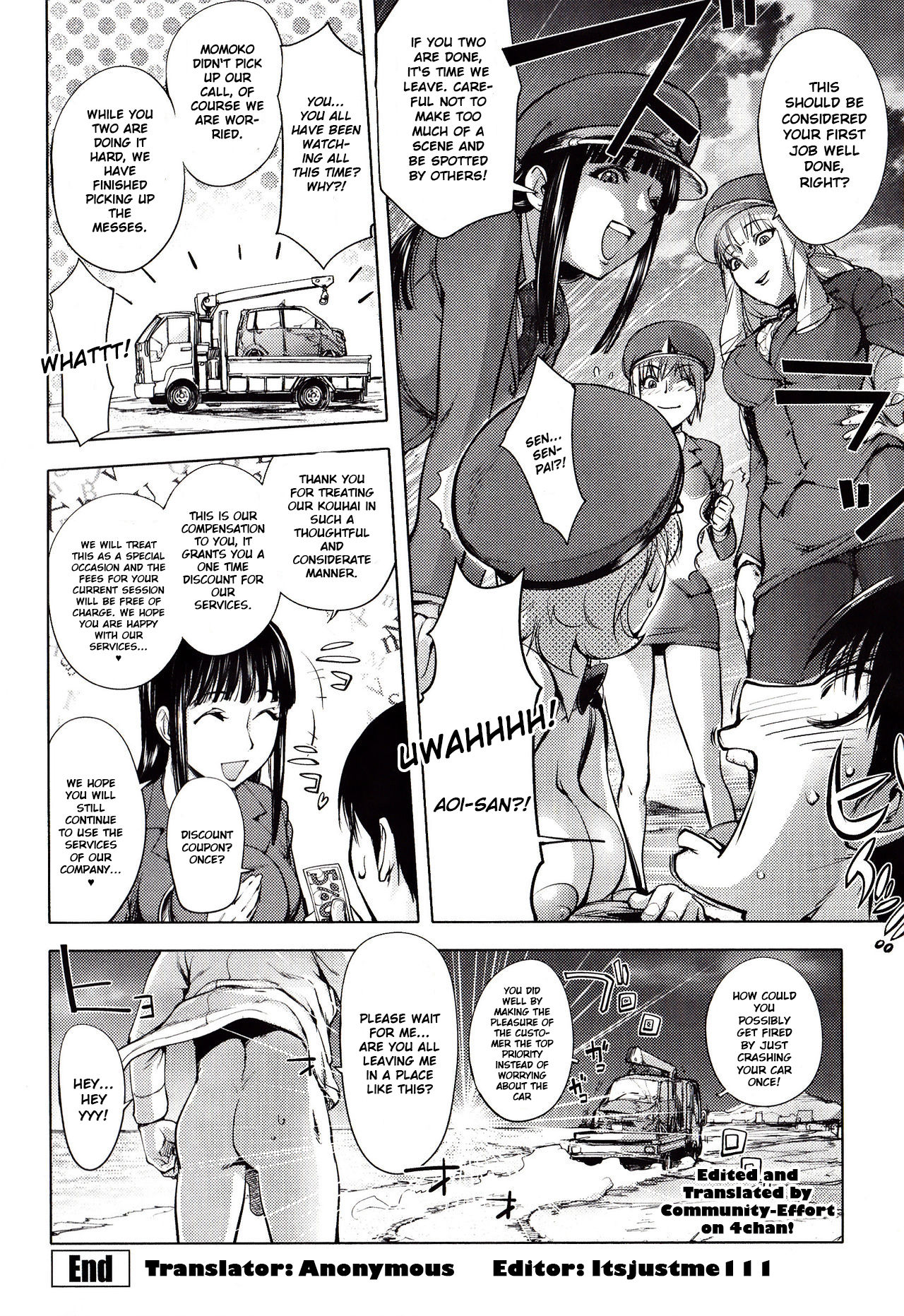 [Kon-Kit] Yondaime Yotaka Taxi | Nighthawk Taxi: The Fourth (Yoridori Bitch) [English] page 19 full