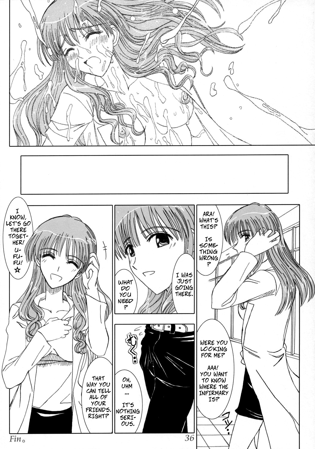 (C68) [Lover's (Inanaki Shiki)] Secret Lesson (School Rumble) [English] [CopyOf] page 35 full