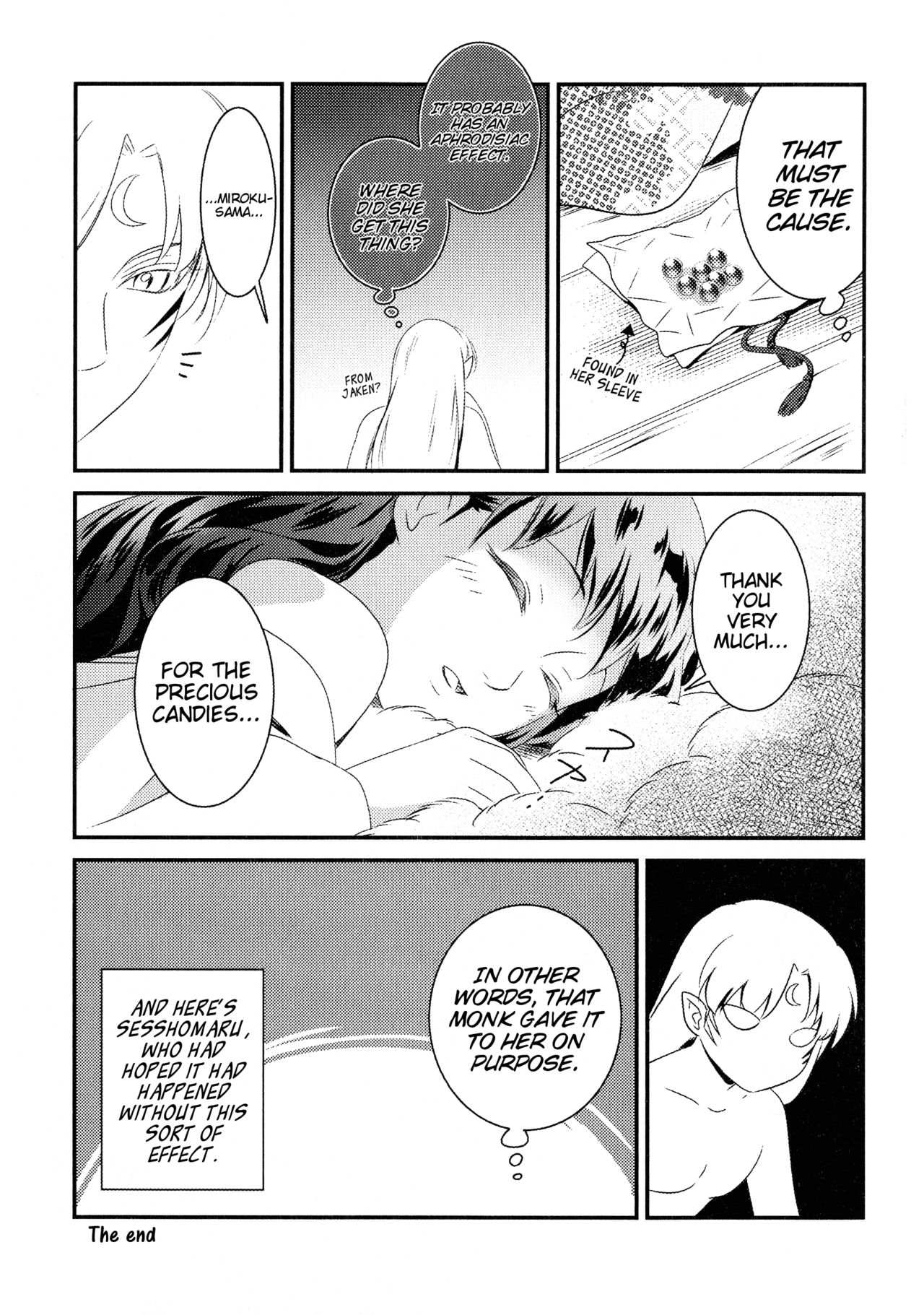 (C97) [Kasha (Umezo)] Biyaku Kouka | Aphrodisiac effect (Inuyasha) [English] [EHCove] page 13 full