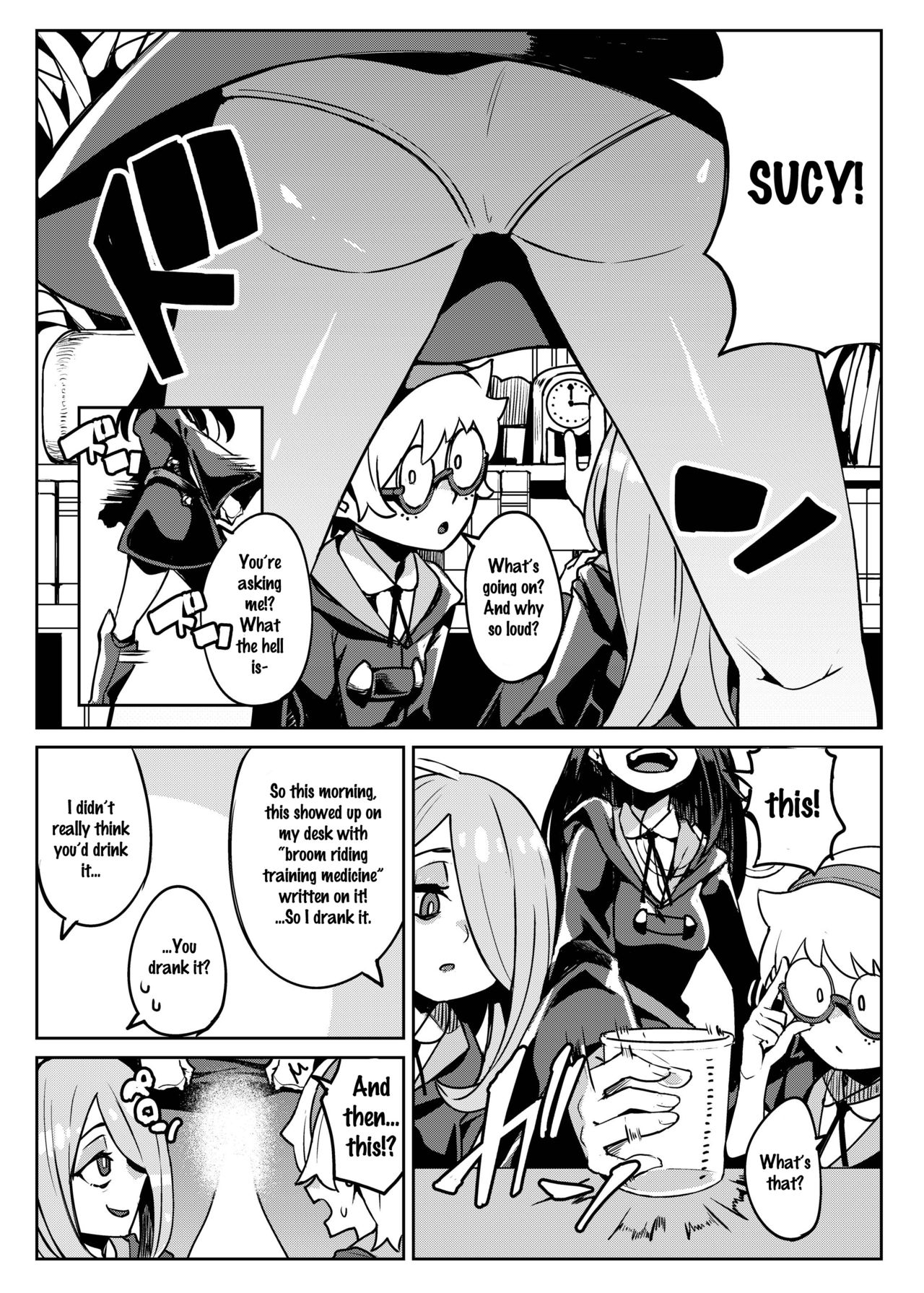 [Happouvijin (yumoteliuce)] Tasting (Little Witch Academia) [English] [Szayedt] [Digital] page 3 full