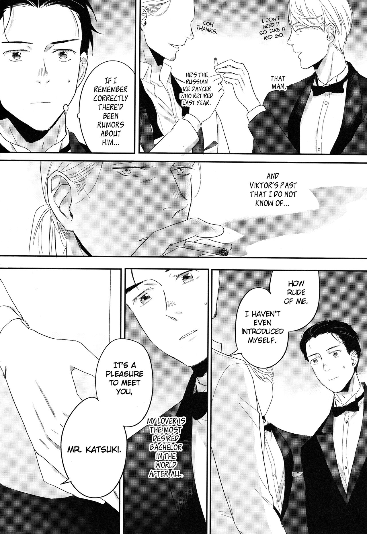 (Hyousou Strast 8) [SWEET BITTER (Yuto)] Enchanted (Yuri!!! on ICE) [English] [bIanket] page 9 full