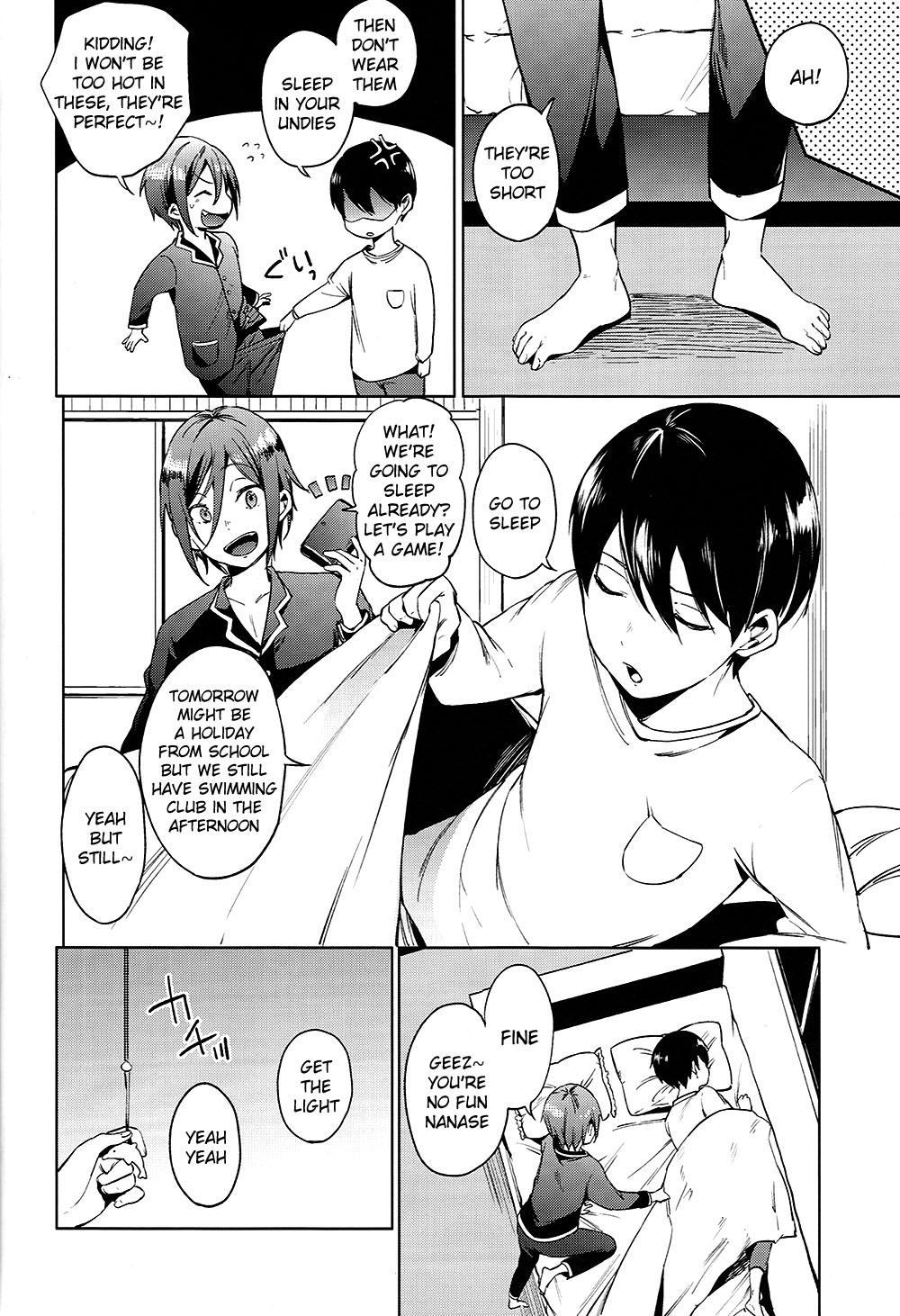 (Renai Jaws 2) [American ☆ Rock (Kotarou)] Shii Shii Rin-chan (Free!) [English] [Anonymous] page 7 full