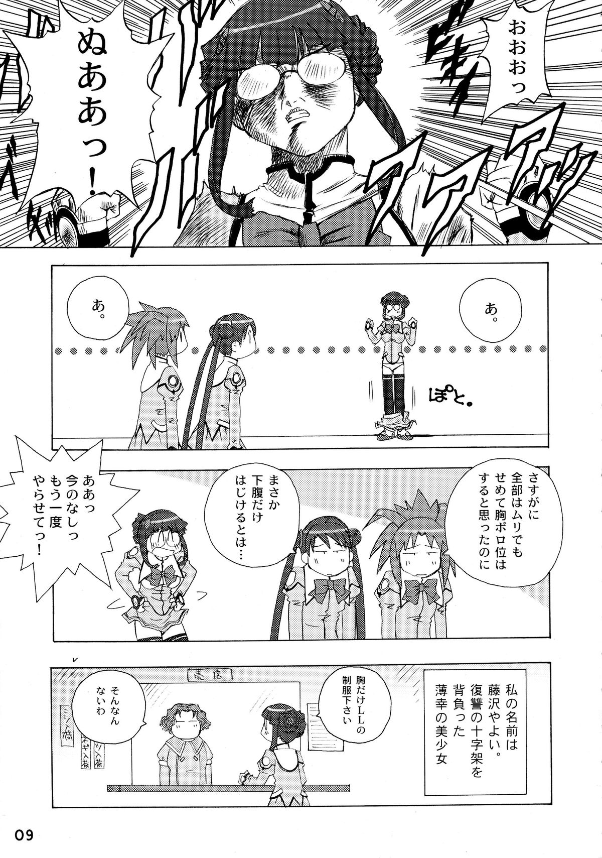(C65) [in the WATER. (Uona Telepin)] Yayoi-shiki Dokidoki (Uchuu no Stellvia) page 9 full