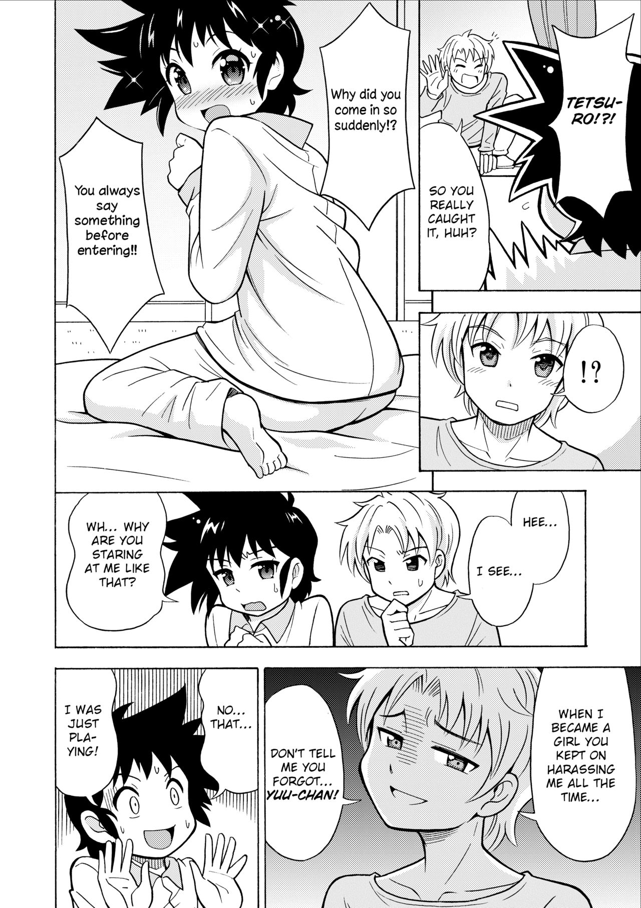 [Yoshida Gorou Shoukai (Yoshida Gorou)] Influenza Nyotaika-gata [English] [Otokonoko Scans] [Digital] page 10 full