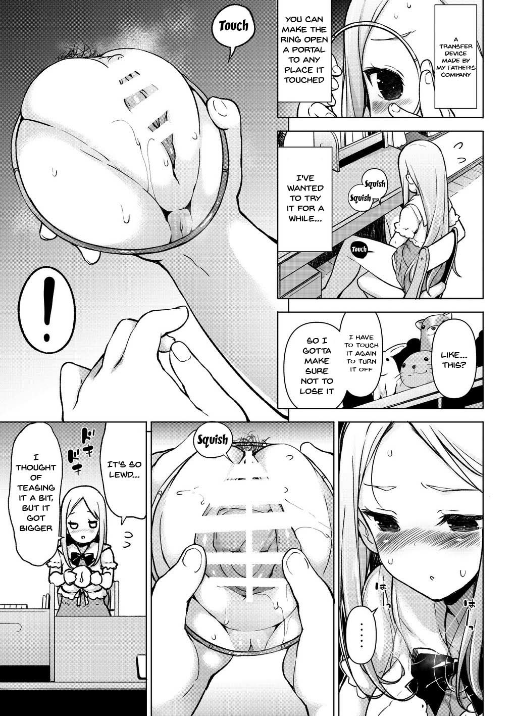 [Massaratou (Motomushi)] ~Seiki Tensou~ Hanareta Tokoro kara Yarimakuri!? | ~Genital Transfer~ We Can Do It From Far Away!? [English] {Doujins.com} page 4 full