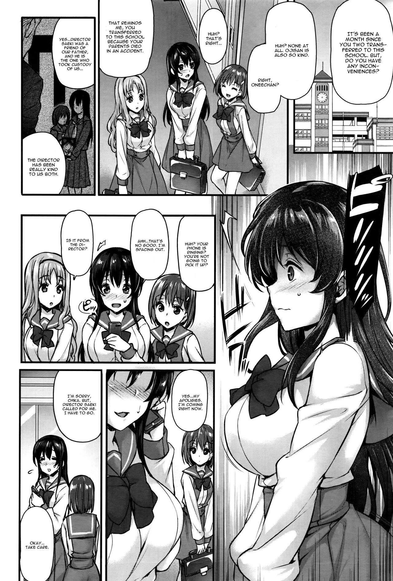 [Abe Inori] Hiai Shimai - Blighted Love Sisters (COMIC BAVEL 2016-07) [English] [CGrascal] page 2 full