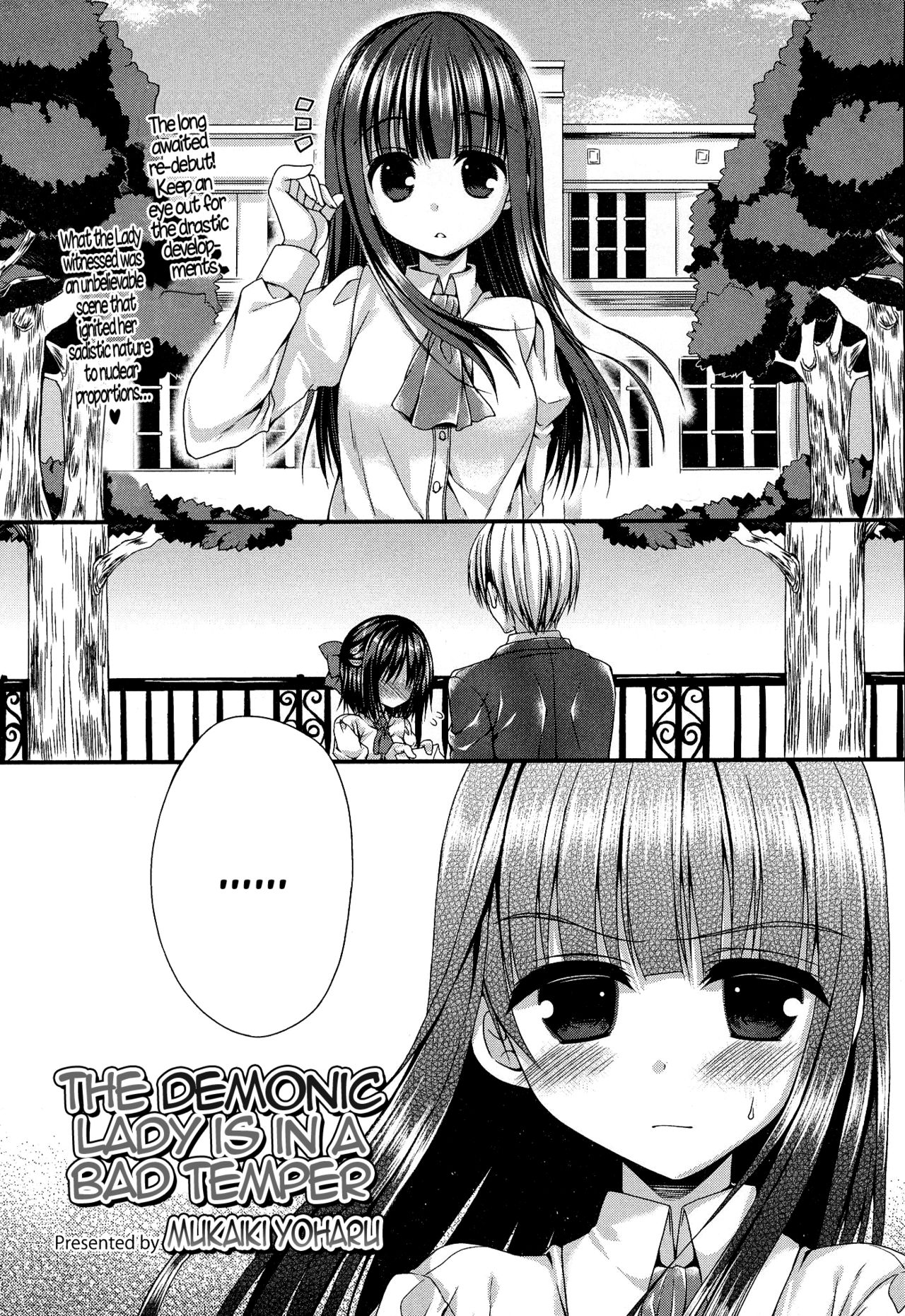 [Mukai Kiyoharu] Kichiku Ojou-sama wa Gokigen Naname | The Demonic Lady Is In A Bad Temper (Girls forM Vol. 06) [English] {Hennojin} page 1 full