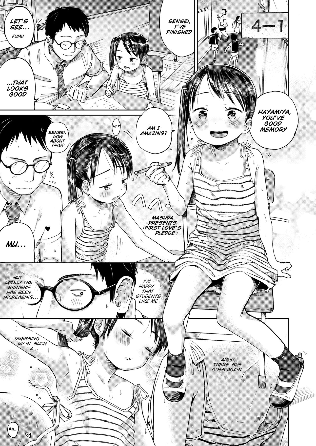 [Masuda] Hatsukoi Sensei | first love’s pledge (Musume-san o Kudasai!!) [English] [SquigglesJP] [Digital] page 1 full