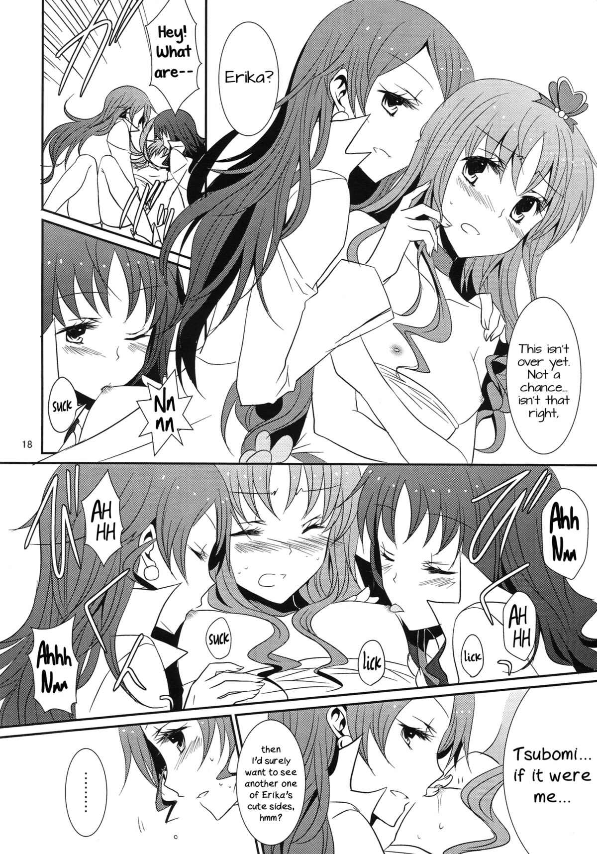 (C79) [434NotFound (isya)] 4ever Yours (Heartcatch Precure) [English] [Yuri-ism] page 19 full