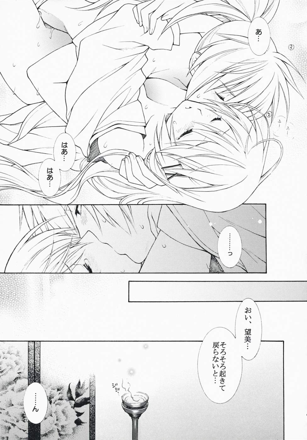 (C73) [Totsugeki Wolf (Yuhki Mitsuru)] Netemo Sametemo (Harukanaru toki no naka de) page 14 full