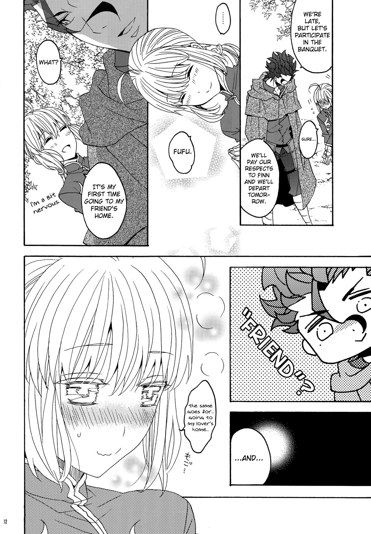 (SUPER25) [BLOW (Umehara Suzuko)] Hana to Hachimitsu Kouhen (Fate/Zero) [English] [biribiri] page 12 full