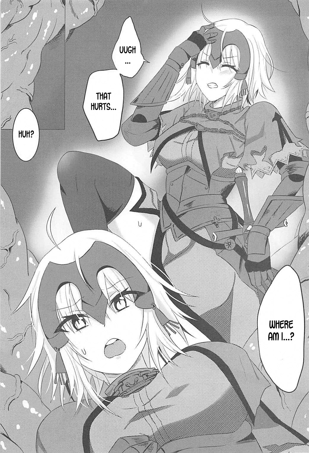 (COMIC1☆12) [Takaya (Takanaru)] Ochitemo Kairaku ni wa Maketakunai (Fate/Grand Order) [English] [desudesu] page 4 full