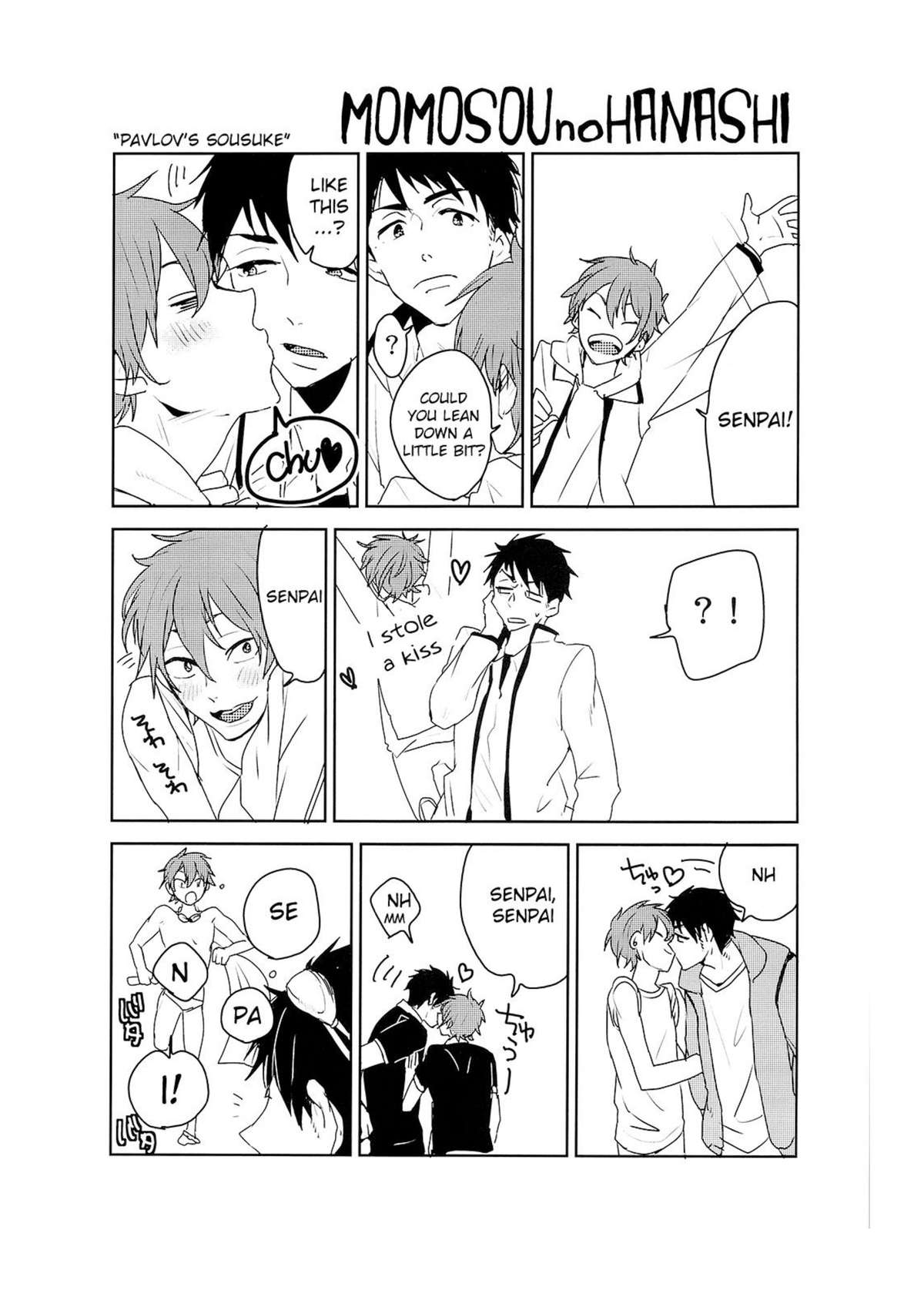 (Splash!) [BucketMilker (Ayahara)] Sousuke-kun wa Tenshi kamo Shinnai (Free!) [English] [Moy Moe Scans] page 7 full