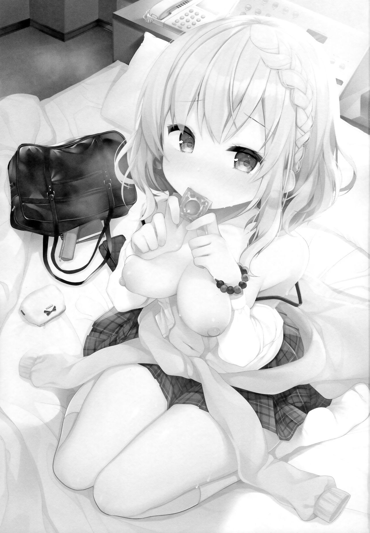 (C96) [Chocolate Synapse (Shika Yuno)] HONEY x NIGHT x GIRL (Hinabita) [Chinese] [JINANI Sound Team汉化] page 2 full