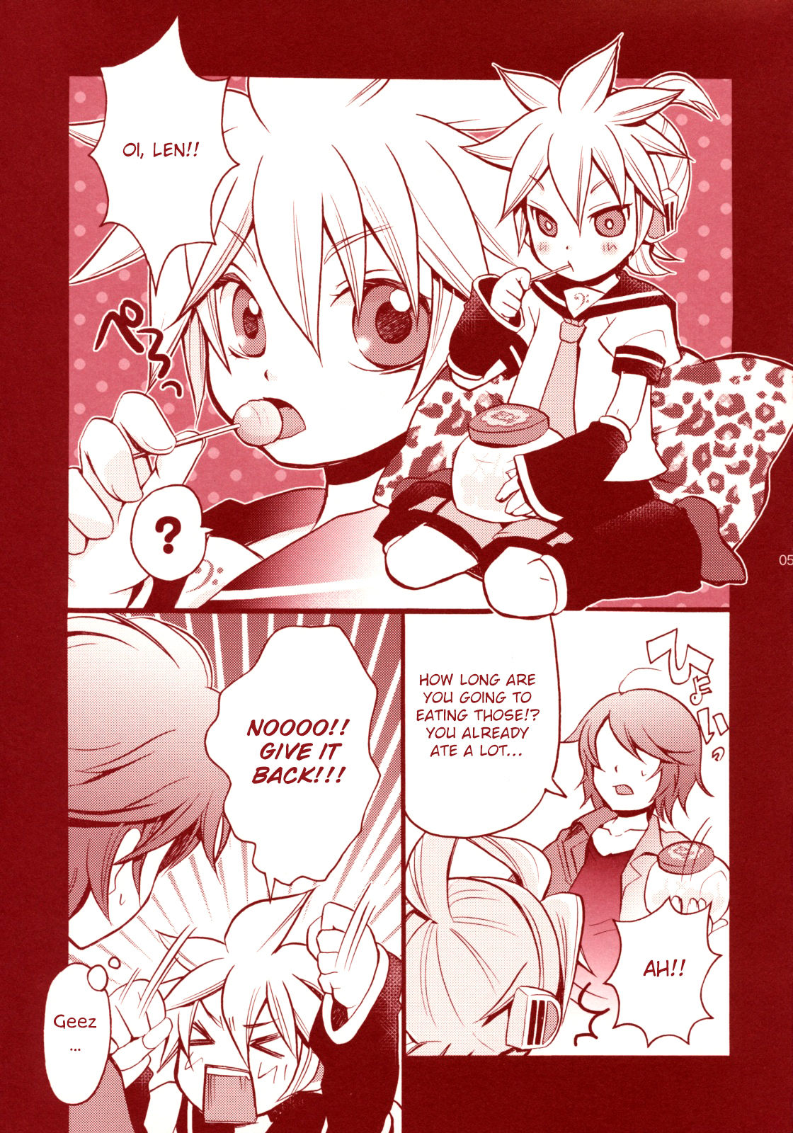 (SUPER18) [Yomosugara (Yomogi Ringo)] Pop Candy (VOCALOID) [English] [Otokonoko Scans] page 4 full