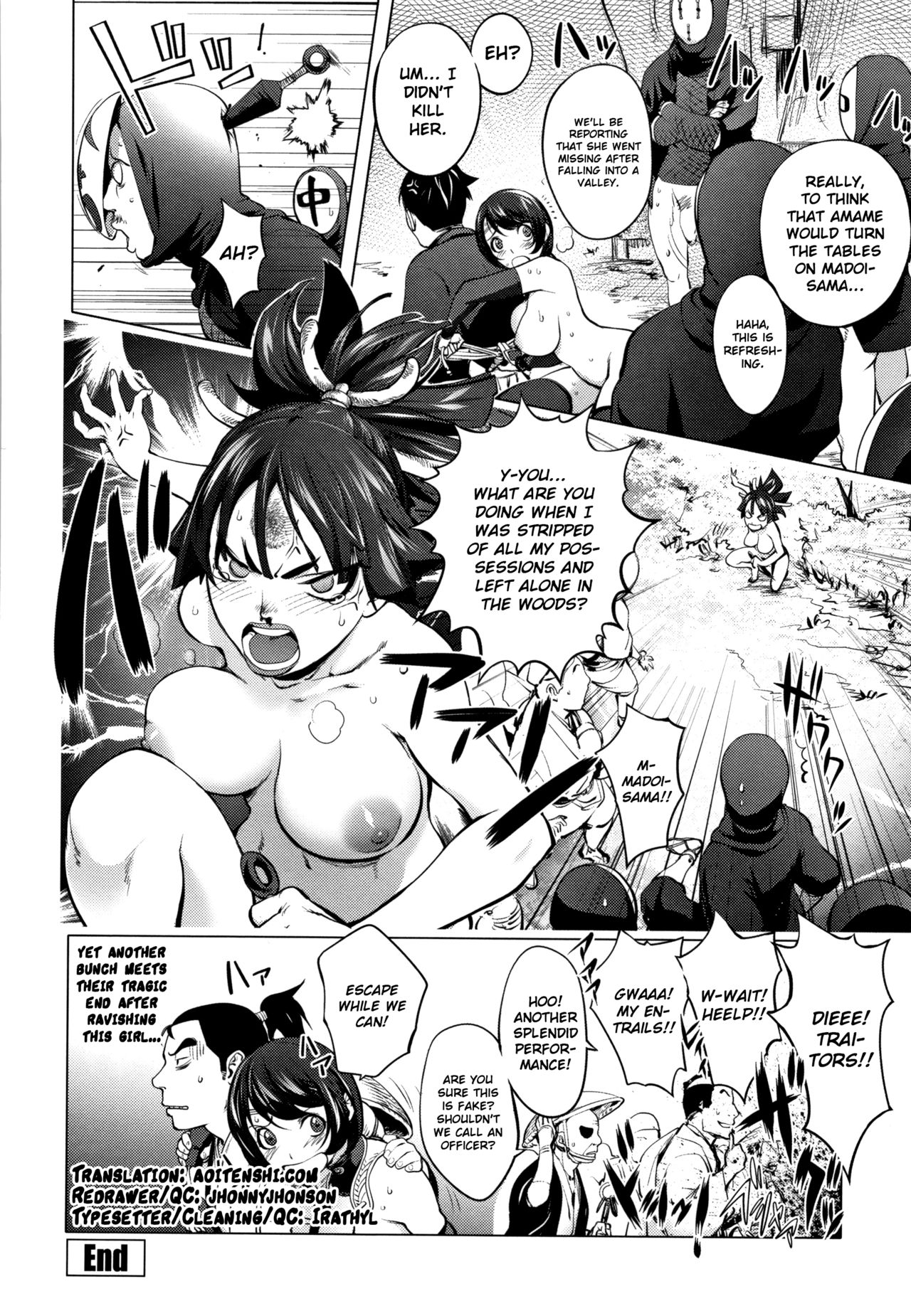 [Kon-Kit] Torokeru Kunoichi ~Adauchi Hen~ | The Bewitched Kunoichi ~Retaliation Incident~ (Sonna Riyuu de Yararechau?) [English] [Kon-Kit Scanlation] page 20 full