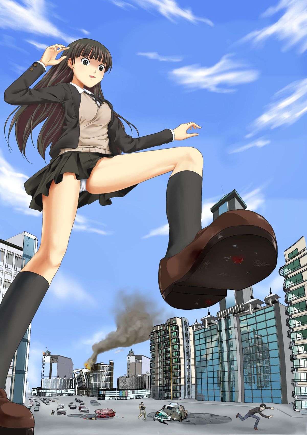 [Kazan no You] Fumi Tsubushi Matsuri! Kyodai Musume (Various) page 6 full