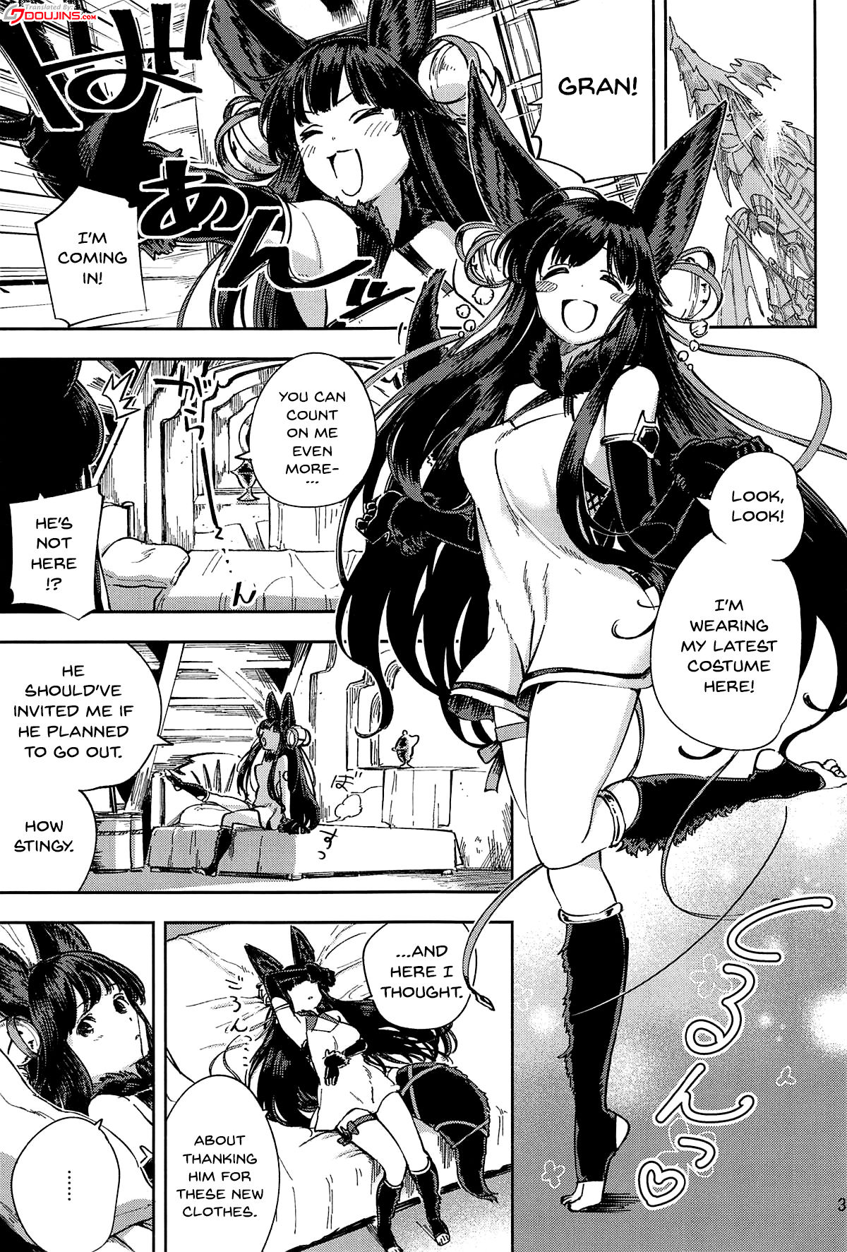 (C94) [Haraheridou (Herio)] Mizu mo Shitataru Ii Yuel (Granblue Fantasy) [English] [Doujins.com] page 2 full