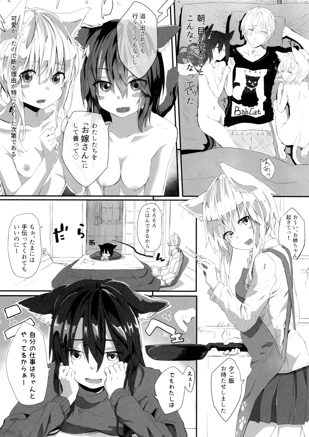 (C91) [Atelier Caffeine (Shuto Haruka)] yomeneko sex page 3 full