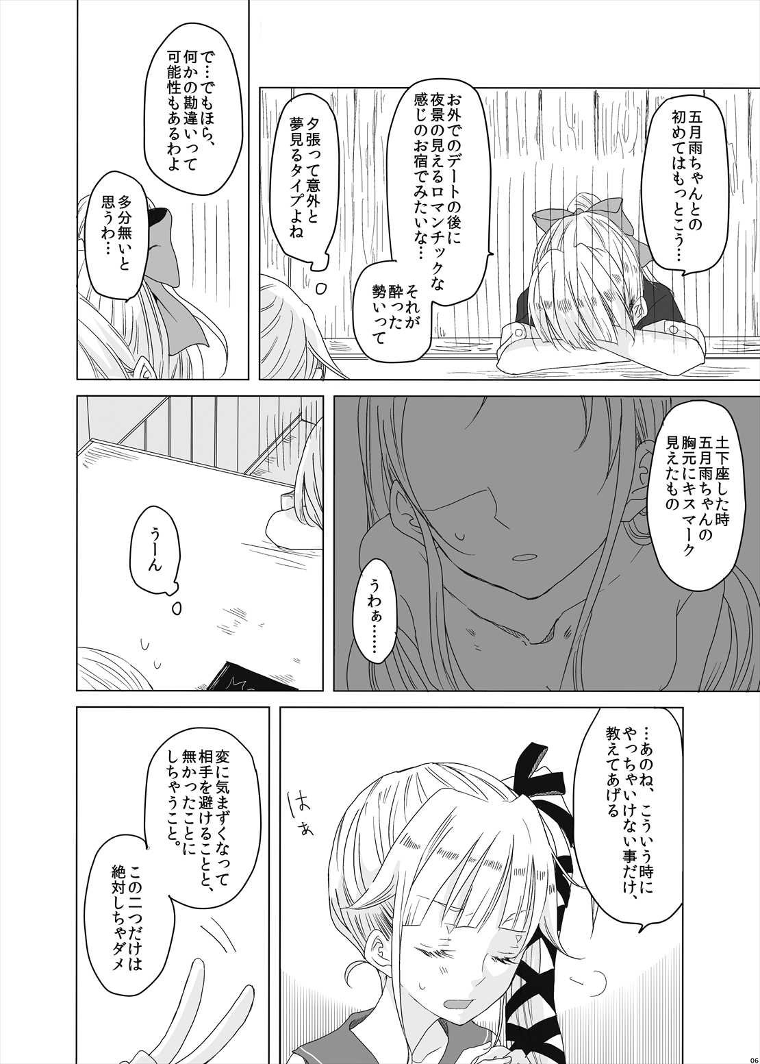 [Tateana Juukyo (Ana)] Hajimete no Tsugi no Hi no Asa ni (Kantai Collection -KanColle-) [Digital] page 7 full