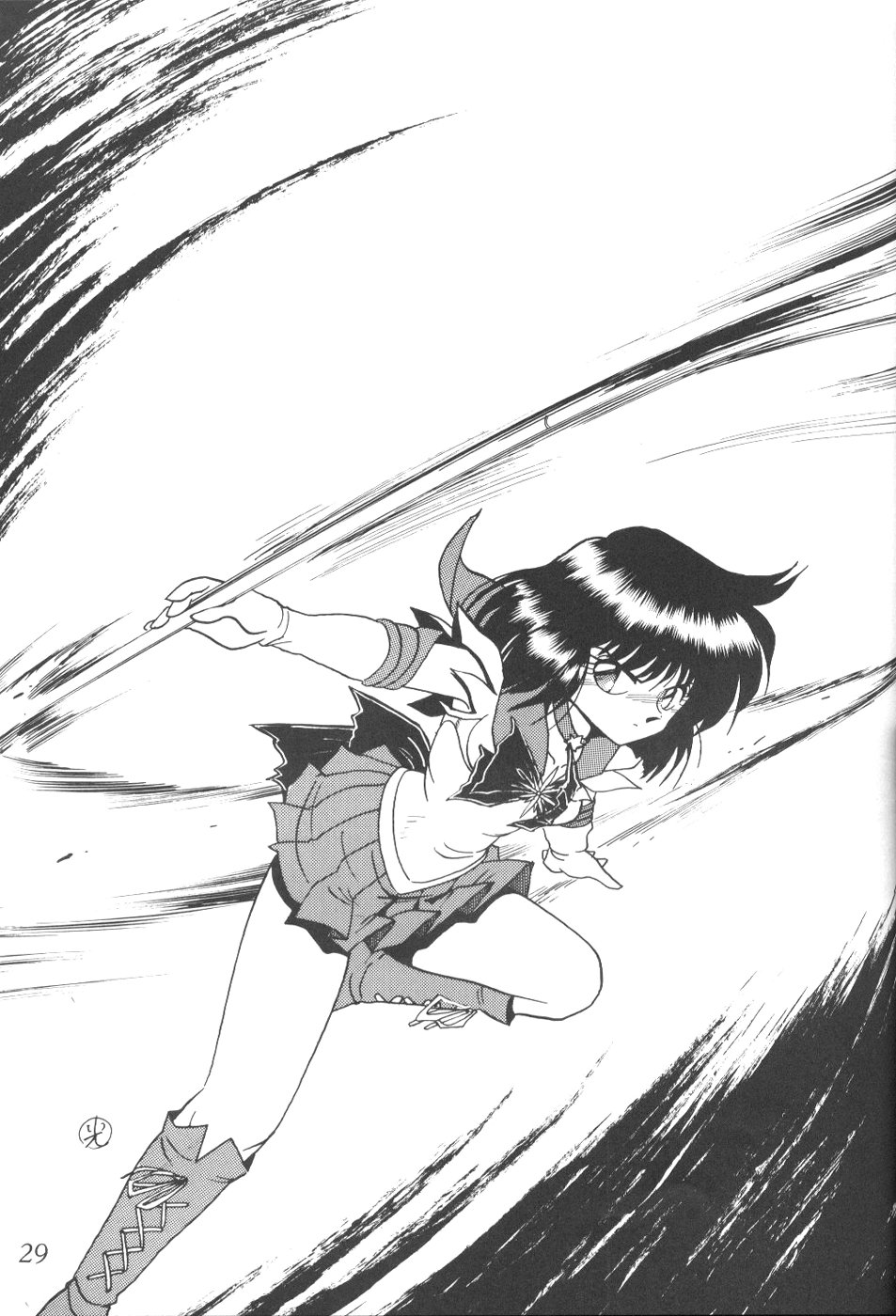 (CR23) [Thirty Saver Street 2D Shooting (Maki Hideto, Sawara Kazumitsu)] Silent Saturn 5 (Bishoujo Senshi Sailor Moon) page 26 full