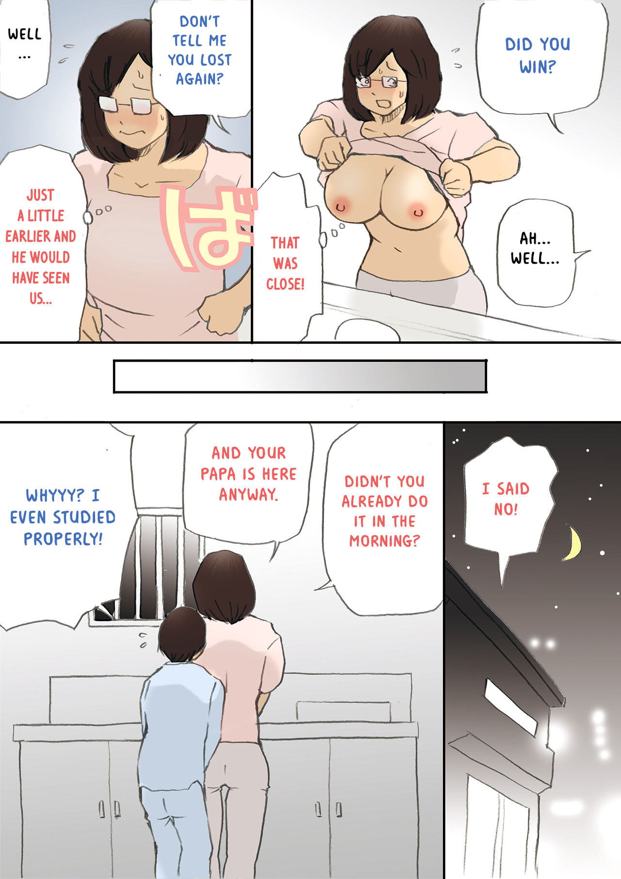 [Shiki Hanana] Mama, Hamedori Sasete yo [English] [Otokonoko Scans] page 22 full